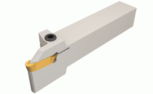 GHDR 25.4-8A-External tools for turning, grooving and parting; upper jaw with hard coating to sustain chip deflection