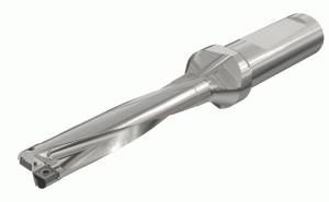 DR160-080-20-05-5D-N-DR-TWIST indexable square insert drills with coolant holes. Drilling depth 5xD.