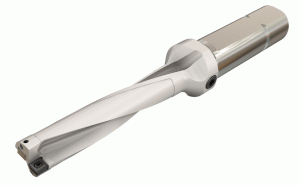 DR0750-3760-100-06-5D-N-DR-TWIST indexable square insert drills with coolant holes. Drilling depth 5xD.