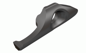 MIFR 15-3.50-0.20 IC908-MINCUT screw-clamped inserts for internal face grooving and turning with uninterrupted chip flow