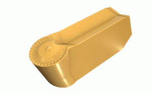 GIMY 630F IC804-Utility, as pressed, single-ended, full-radius inserts. Used for deep turning and grooving, can cut arcs to 250°. F -type chipformer for low-to-medium feeds.