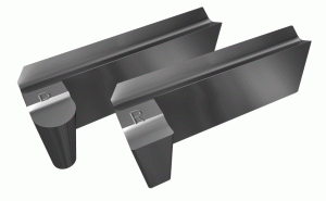 LPGIL 12-9.5-420T6 IC907-Inserts for grooving L type grooves. Used for axial grooves inside radial grooves and for radial grooves inside axial grooves.