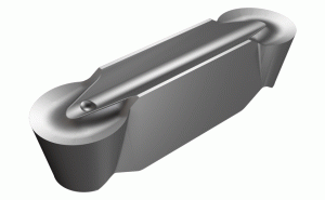 FSMA 80-40 IC07-Double-ended full radius precision inserts with polished rake for machining aluminum and other soft materials. Used mainly for machining aluminum wheels at medium to high feeds.