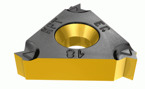 16ERM 18 NPT       IC1007-External NPT (National Pipe Threads) full profile laydown threading inserts. ER/L - ground periphery and rake, ERB - with a chipformer and peripherally ground, ERM - with a chipformer. Used for steam, gas and water pipes.
