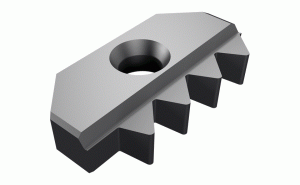 MT LNHT 2104 16ABUT   908-External & internal American Buttress (ANSI B1.9-1973 Class 2) thread Milling Inserts, for high force transmission in one direction.