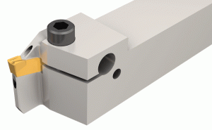 GHDL 25-3-JHP-MC-Grooving and turning tools with bottom inlet JETCUT coolant channels.
