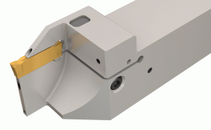 DGTR 20B-2D35-JHP-SL-MC-Parting and grooving side lock type tools with bottom inlets for high-pressure coolant and a user friendly side clamping mechanism.