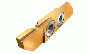 SCIL 41-AL00-33K16 IC1008-Turning inserts with a front relief angle used on Swiss type automatics and small CNC lathes.