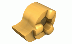 GIQL 11-2.39-0.15 IC528-Precision ground single-ended inserts for internal grooving and turning, DMIN 11 mm.