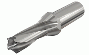 D3N 0472-071-063R-1.5D-Exchangeable head 3 flute drills with internal coolant holes and round shank. Drilling Depth: 1.5xD