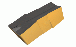 GIP 4.00E-0.40 IC804-Precision, double-ended inserts for turning and grooving. P-type chipformer, medium-to-high feeds.