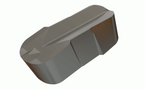 GIP 3.00E-1.50 IC804-Precision double-ended full radius inserts for profiling and grooving