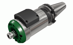 TJS GJET DIN69871 40-Coolant driven high speed compact spindles for small diameter tools on limited RPM machines. Can be used for semi finish and finish machining applications such as milling, drilling and grinding.