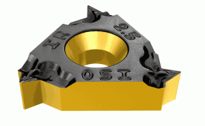 11IRM 0.50 ISO IC908-Internal, ISO metric (DIN13 12-1986 class 6H) laydown threading inserts. IR/L - ground periphery and rake, IRB - with a chipformer and peripherally ground, IRM - with a chipformer. Application: general industry.