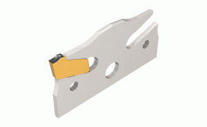 SGAQ D10-0.8-SELF-GRIP Mini Blades for parting and grooving, suitable for swiss-type machines