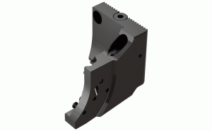 V85 SQR-L-D82-JHP-Intermediate holders for TANG-F-GRIP and DO-F-GRIP square type D82 adapters, designed for modular tooling systems, suitable for CNC and Multi-Spindle Machines.