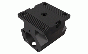 V85 TJS P-Radial oriented, short intermediate holders for GJET and HPC high speed compact spindles, designed for modular tooling systems.