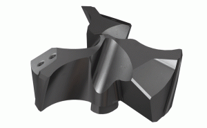 F3P 182-IQ IC908-Exchangeable 3 flute flat drilling heads for machining carbon and alloy steel (ISO P) and cast iron (ISO K).