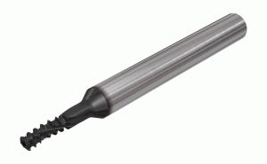 MTECM 16131E32 2.0ISO IC908-Solid carbide internal threading endmill step release, lead x2 with coolant hole, used for ISO thread profile.