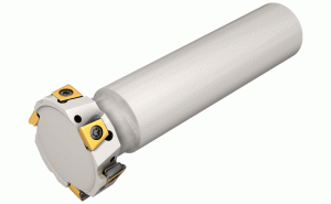 ETS D016-07-C12-T490-05-T-SLOT endmills sloting cutters carrying T490 0502 PNTN inserts with 2 right- and 2 left-hand cutting edges