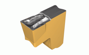 TAG N4T IC5400-Single-ended inserts for parting and grooving, suitable for ductile materials, steel and stainless steel.