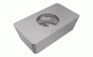 APCW 160412 T01020 IS45C-Radial clamped ceramic insert. used for high-speed machining gray and nodular cast iron. peripherally ground insert for high accuracy, provides excellent surface finish.