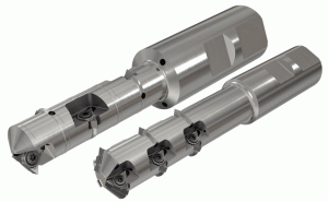 MTET D36-3-30-3-W40-16U-Indexable threading endmills with Weldon shanks and coolant holes for single point inserts