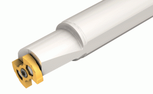 GQHINL 20C-24-Internal grooving and turning bars on which inserts with 4 cutting edges are mounted.