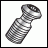 CLS-35A120/HG CLAMP SCREW-