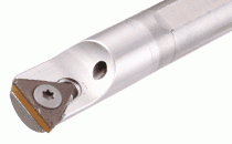 A12Q STFPR-11-Screw lock boring bars carrying triangular inserts with 11° clearance. S - Steel shank; A - Steel shank with coolant hole; E - Carbide shank with coolant hole.