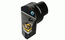 C5 PWLNR-35060-08X-Lever lock tools with CAMFIX (ISO 26623-1 standard) exchangeable tapered shanks, carrying HELITURN LD WNMX or WNMG inserts (enabled by changing the seat).