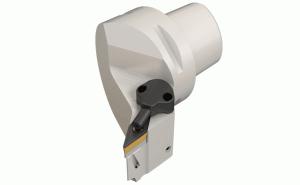 C5 SVJCL-35060-16-JHP-Screw lock tools with CAMFIX (ISO 26623-1 standard) exchangeable shanks and channels for high pressure coolant, carrying 35° Rhombic Inserts with 7° Clearance Angle.