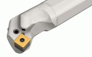 A25R PSKNL-09-Lever lock boring bars carrying 90° negative square inserts.
