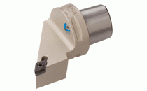 C5 SDJCR-35060-11-Screw lock tools with CAMFIX (ISO 26623-1 standard) exchangeable tapered shanks, carrying 55° rhombic inserts with 7° clearance angle.