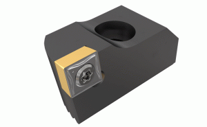 IHSR 18-22-Rough boring tools for twin cutter configuration. Radial and axial edge positioned on the inner side of the opposite finishing tool of the MB modular boring system.