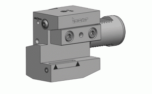 VDI50 C1C4AK-502585-JHPMC-Axially oriented, short, right-hand, wedge clamping holders with coolant channels and VDI DIN69880 shanks for square shank tools.