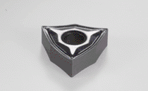WNMG 06T304-NF IC907-Double-sided Trigon inserts used for semi-finishing and finishing applications. Low cutting forces due to very sharp edge and positive rake.