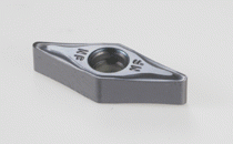VNMG 12T308-NF IC907-Double-sided 35° rhombic inserts for semi-finishing and finishing applications. Low cutting forces due to very sharp edge and positive rake.