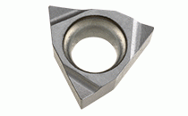 WBMT 060101L IC908-Trigon inserts with a 5° positive flank ground chipformer. Used for for finishing on miniature boring bars, provide excellent surface finish. Suitable for a wide range of materials.