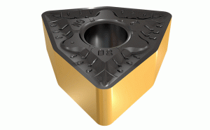 WNMG 080404-GN IC5005-Double-sided trigon insert, secure cutting edge, for medium- and semi-roughing on steel and cast iron.