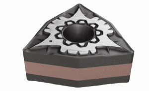 WNMG 080412-F3M IC806-Double-sided Trigon Inserts for stainless steel finishing applications.