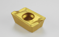 ADKT 1505PDTR-RM IC250-HELIMILL inserts with reinforced helical cutting edge for interrupted cut and heavy machining.