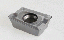 ADKT 1505PDTR-RM IC328-HELIMILL inserts with reinforced helical cutting edge for interrupted cut and heavy machining.