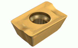ADKT 1505PDTL-RM IC328-HELIMILL inserts with reinforced helical cutting edge for interrupted cut and heavy machining.