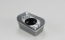 APKT 100332TR-RM IC28-HELIMILL inserts with different corner radii and a reinforced cutting edge for interrupted cut and heavy machining.