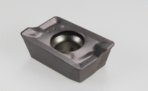 ADKT 1505PDTR-RM IC950-HELIMILL inserts with reinforced helical cutting edge for interrupted cut and heavy machining.