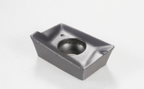 APKT 1003PDTR-RM IC928-HELIMILL inserts with reinforced helical cutting edge for interrupted cut and heavy machining.