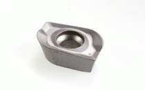 ADKT 150550R-HM IC928-HELIMILL inserts with 2 helical cutting edges and various corner radii for general use.