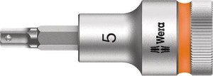 Nasadka wkrętakowa 1/2 do śrub z łbem z gniazdem 6-kąt. z funkcją przytrzymywania, 5x60mm Wera