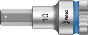 Nasadka wkrętakowa 1/2 do śrub z łbem z gniazdem 6-kąt. z funkcją przytrzymywania, 10x60mm Wera